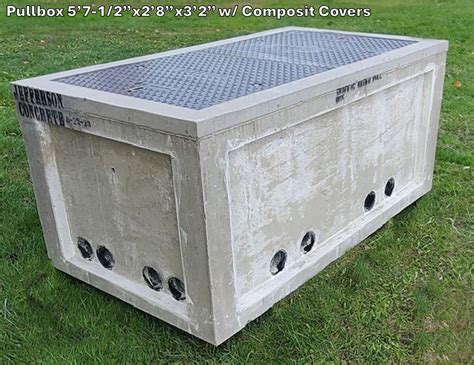 electrical box for concrete wall|underground concrete electrical pull box.